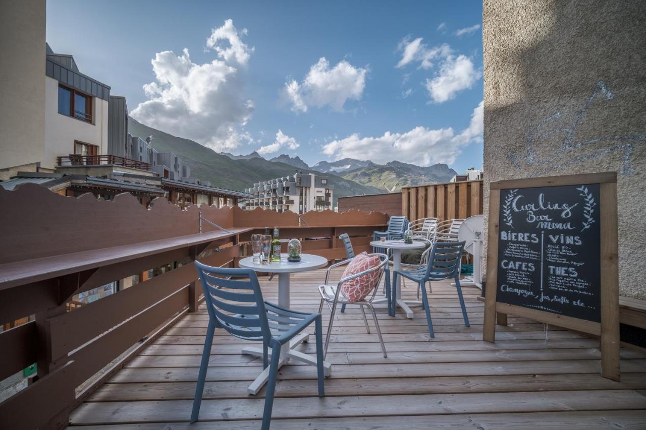 Curling Hôtel&Bar Tignes Buitenkant foto